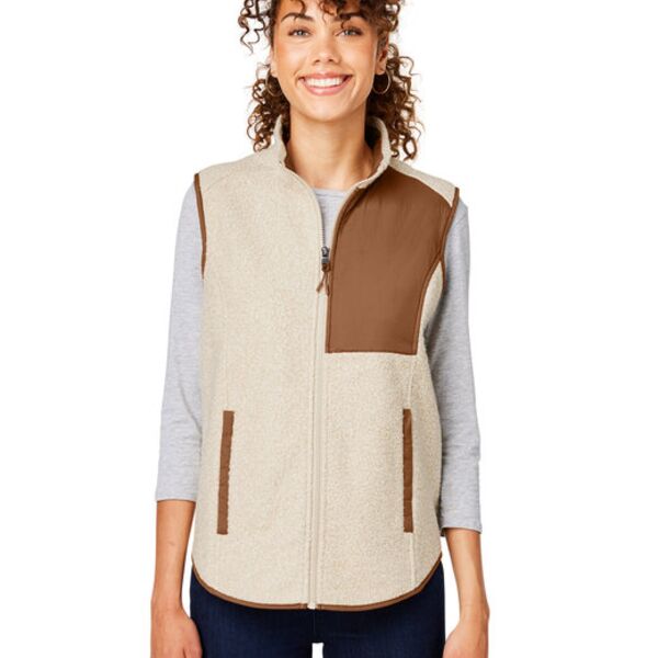Ladies' Aura Sweater Fleece Vest Thumbnail