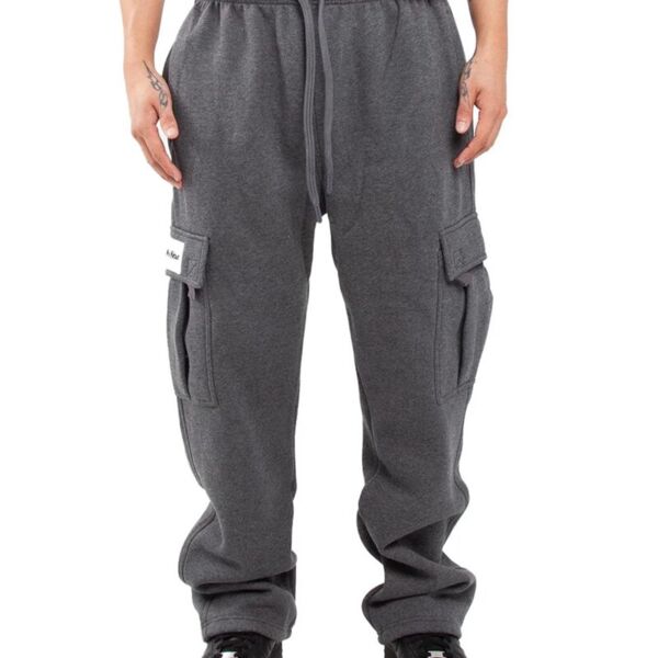 Men's Fleece Cargo Pocket Sweatpants Thumbnail